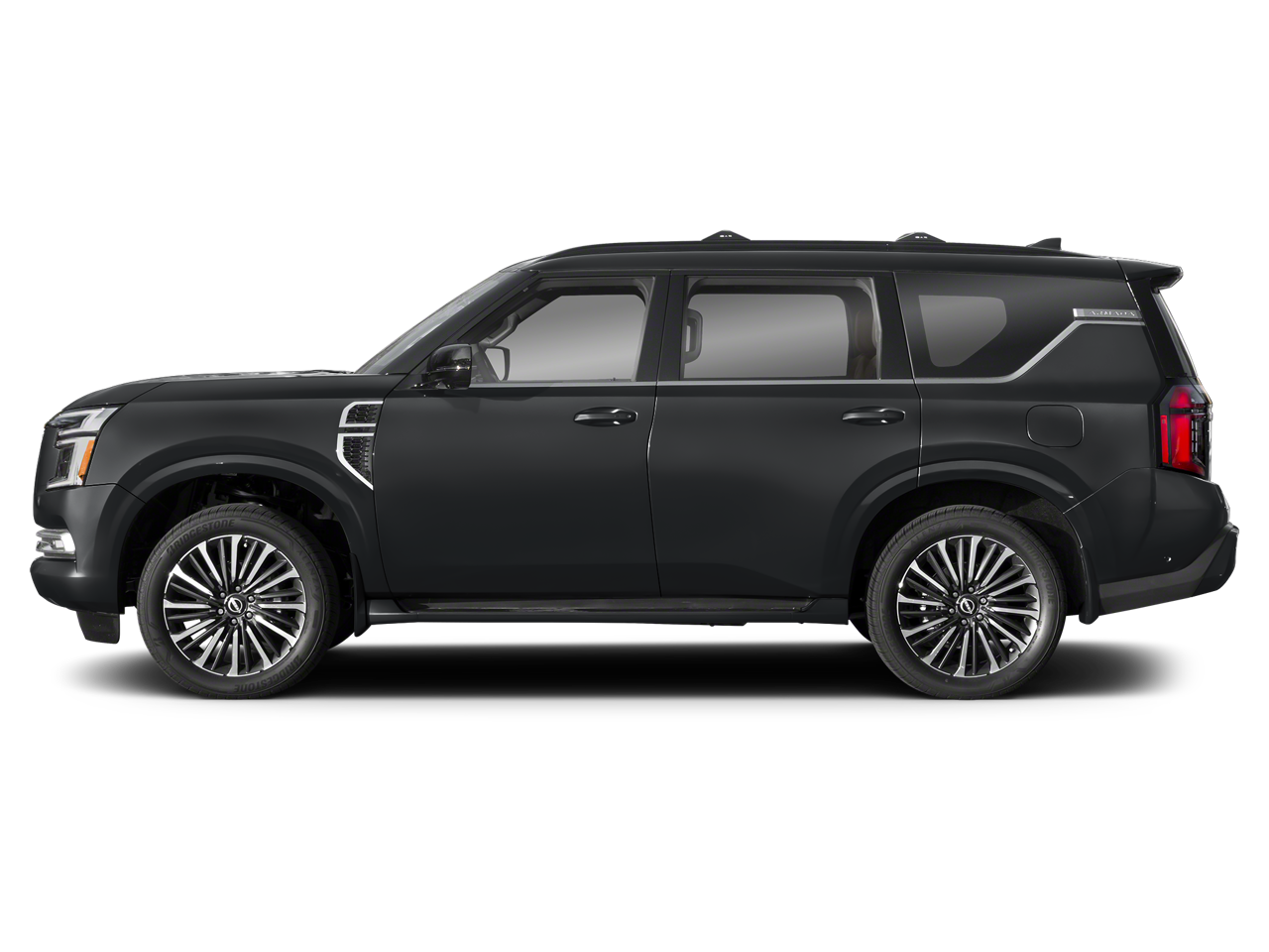 2026 Nissan Armada — rear three-quarter view
