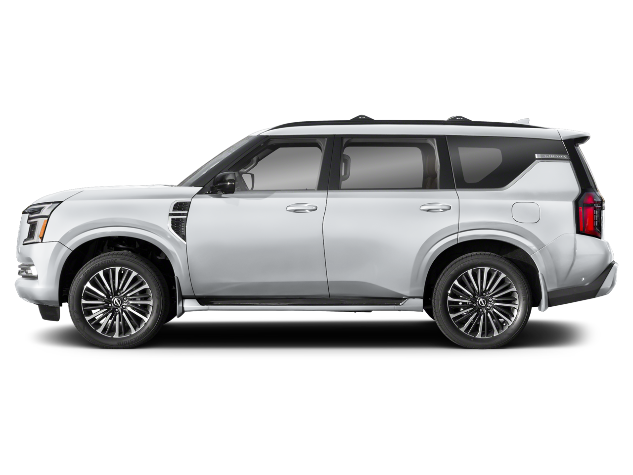 2026 Nissan Armada — rear three-quarter view