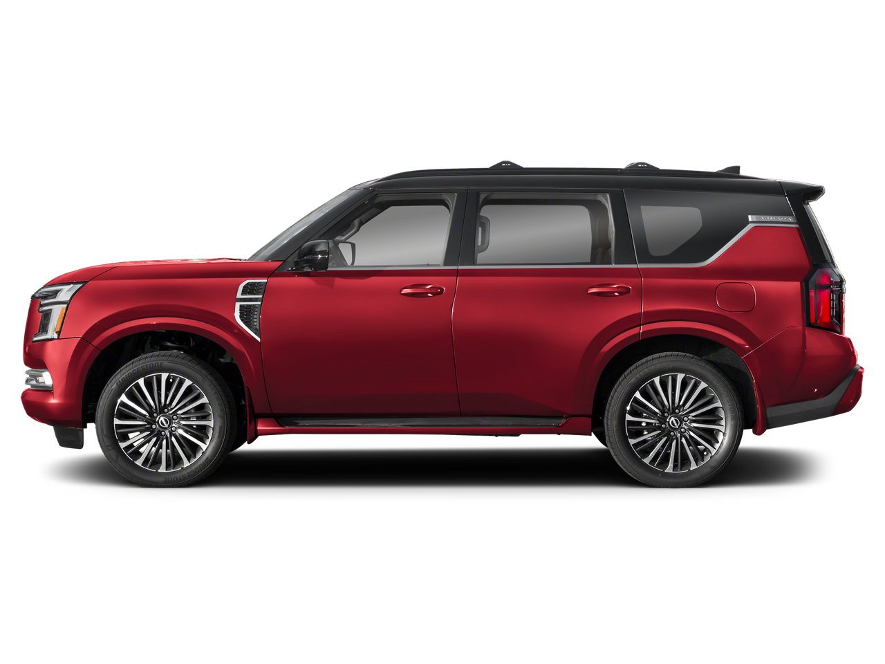 2026 Nissan Armada — rear three-quarter view