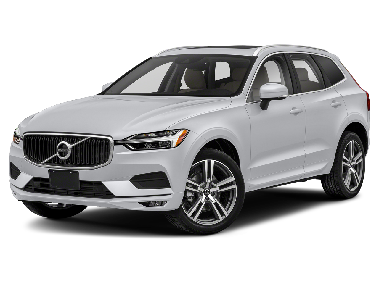 2021 Volvo XC60 T5 Inscription in Ice White — front three-quarter view