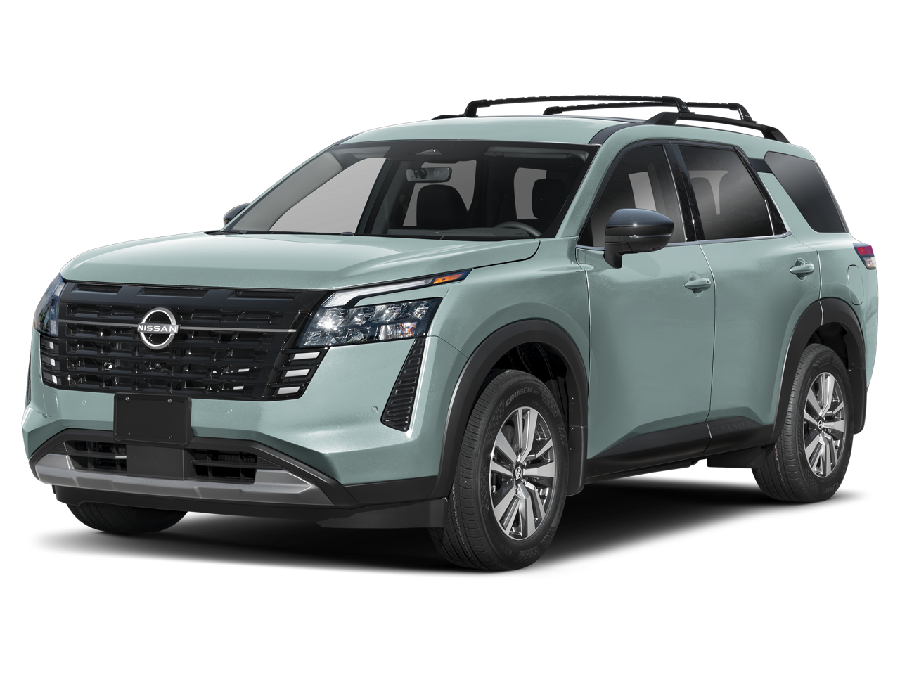 2026 Nissan Pathfinder SL in Baltic Teal — front three-quarter view