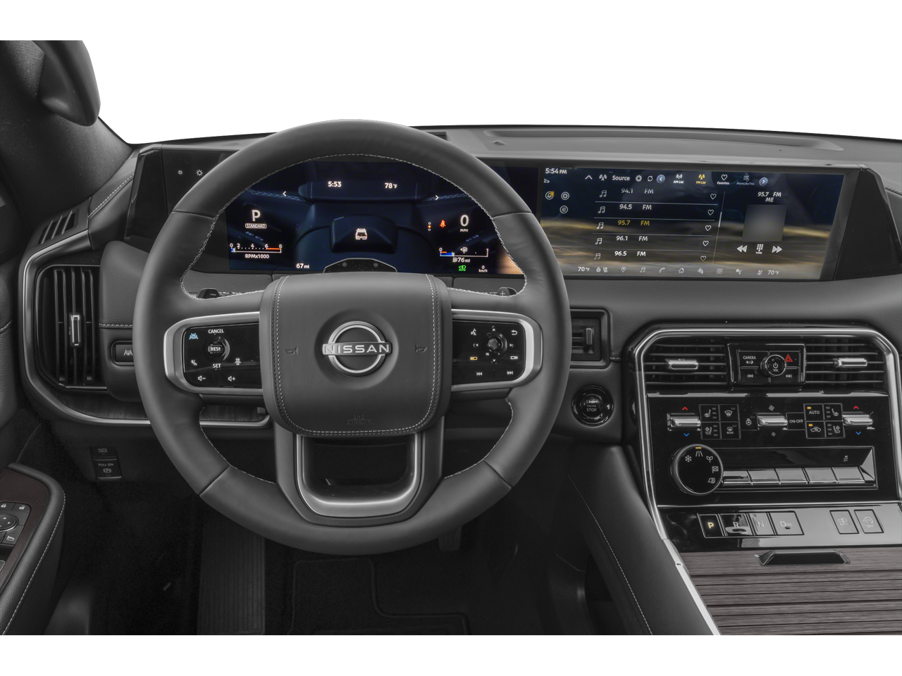 2026 Nissan Armada — interior view