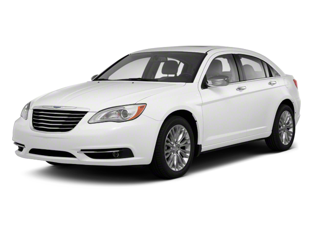 2012 Chrysler 200 Limited in Deep Cherry Red Crystal Pearlcoat — front three-quarter view