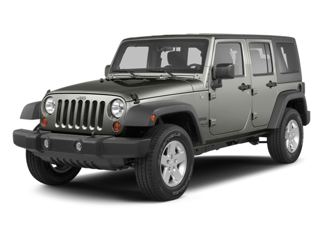2013 Jeep Wrangler Unlimited Sport in Billet Metallic Clearcoat — front three-quarter view