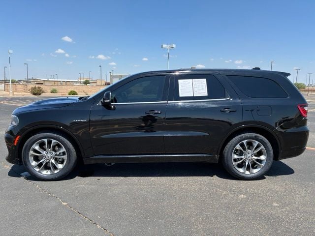 2022 Dodge Durango — rear three-quarter view