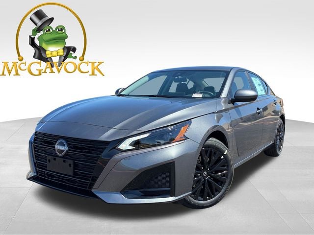 2026 Nissan Altima 2.5 SV in Gun Metallic — front three-quarter view