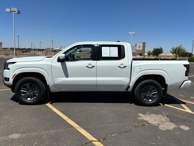 2026 Nissan Frontier — rear three-quarter view