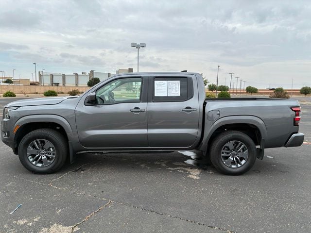 2025 Nissan Frontier — rear three-quarter view