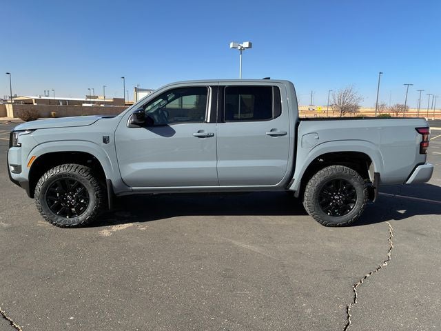 2026 Nissan Frontier — rear three-quarter view