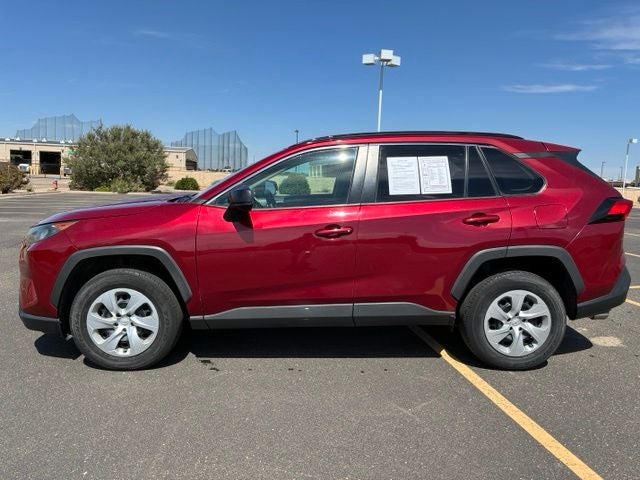 2019 Toyota RAV4 — rear three-quarter view