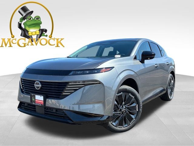 2026 Nissan Murano Platinum in Gun Metallic — front three-quarter view