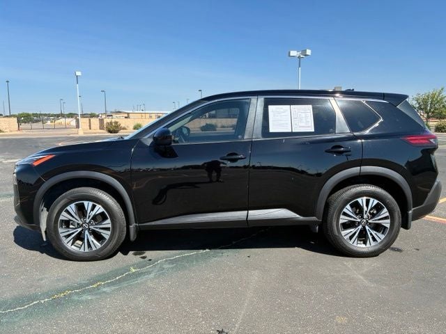2023 Nissan Rogue — rear three-quarter view
