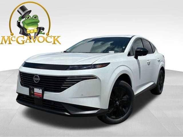2026 Nissan Murano SV in Everest White Pearl Tricoat — front three-quarter view