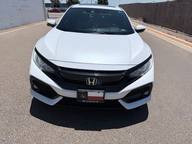 2019 Honda Civic — rear three-quarter view